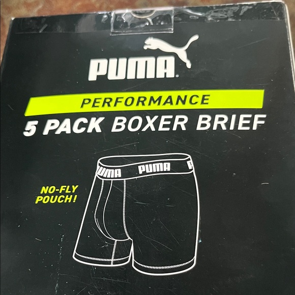 PUMA Sportluxe Black Boxer Briefs - 5 Pack NWT - Picture 5 of 8